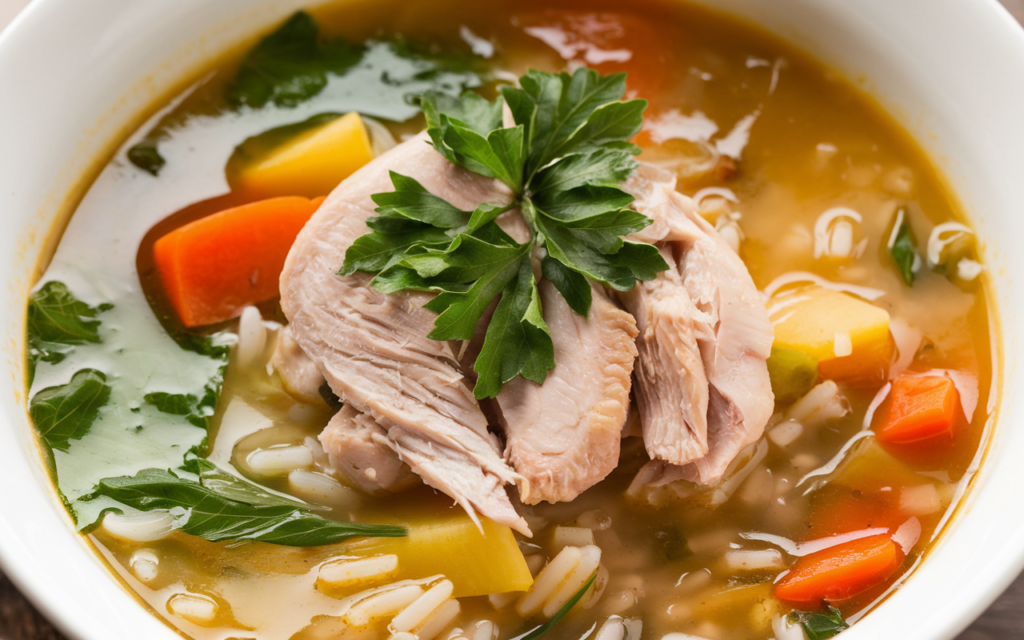 Comforting Chicken and Rice Soup Recipe - Easy and Delicious!