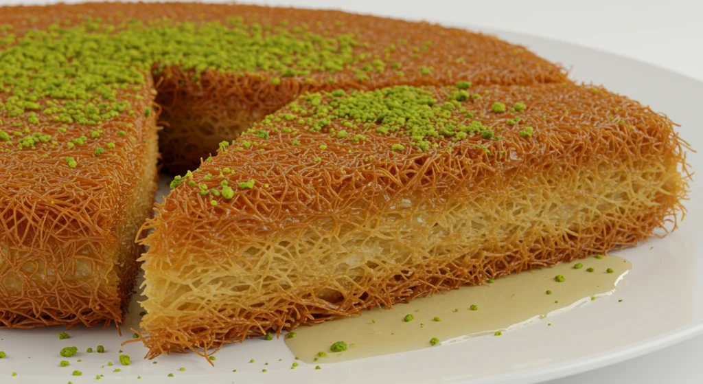 Knafeh and Arabic Coffee Pairing