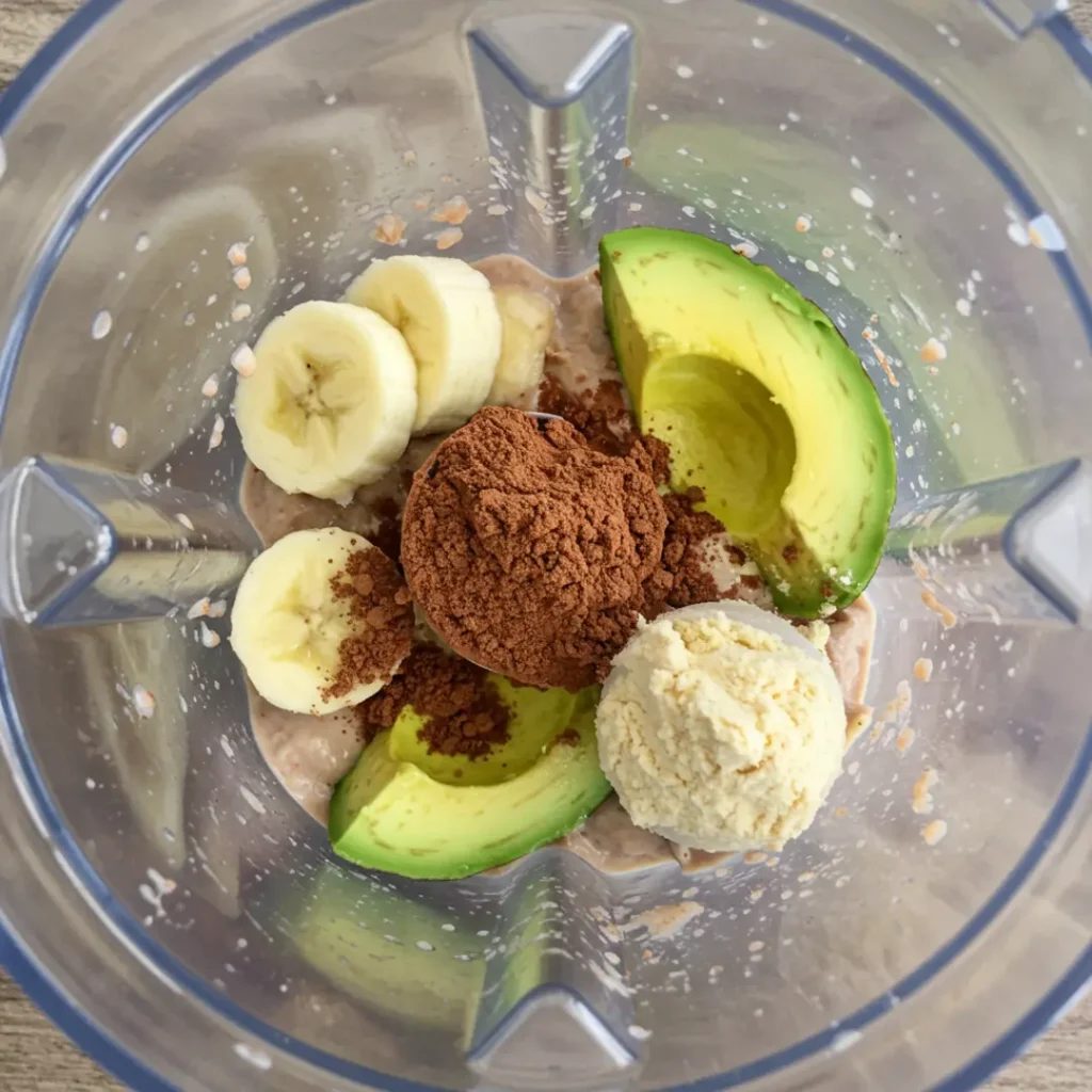 "Protein pudding recipe blender ingredients"