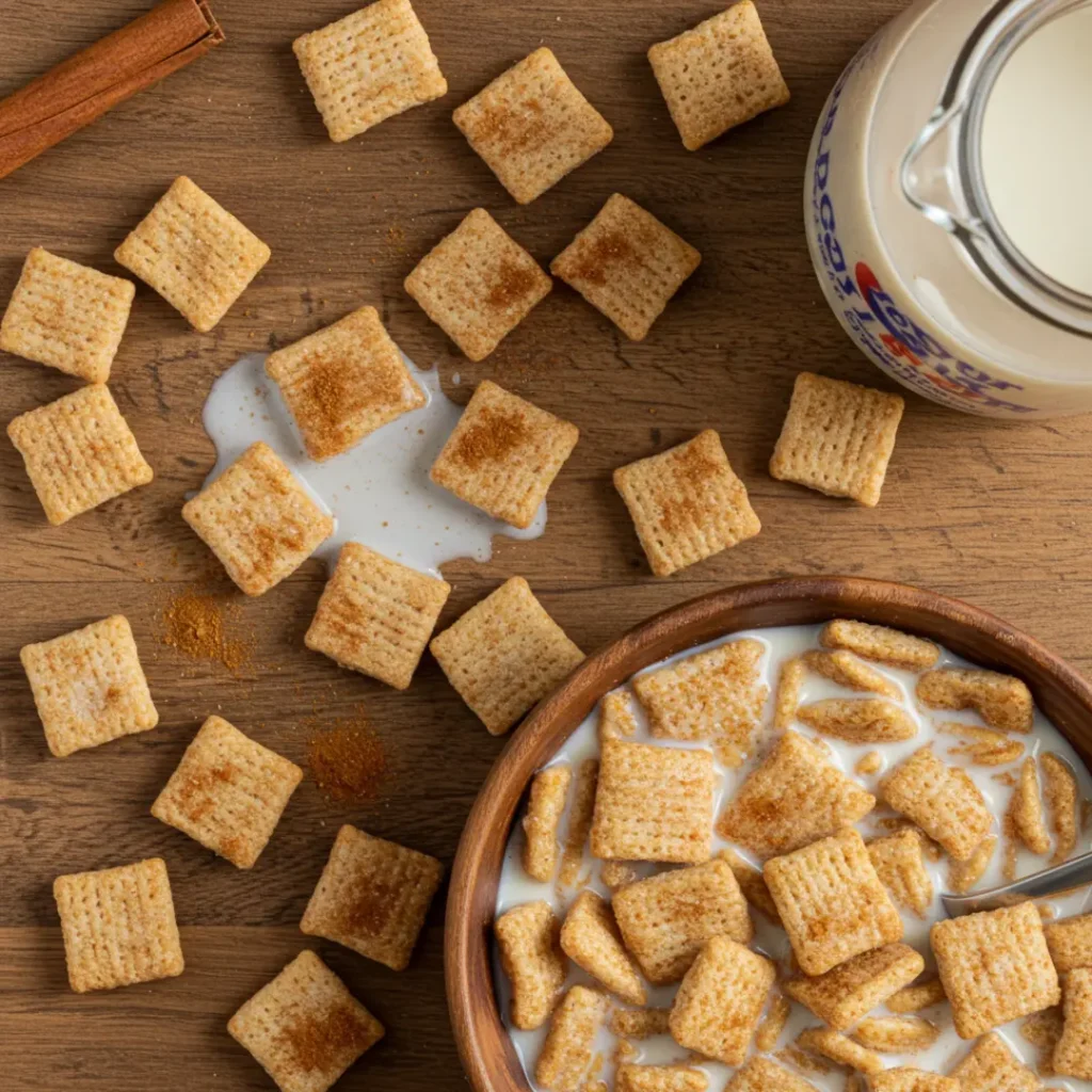 cinnamon toast crunch shot being poured