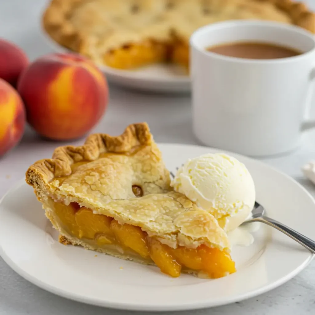 canned peach pie recipe